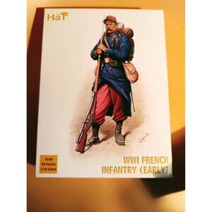 HaT Military Figures WWI Early French Infantry 96 pcs #8148